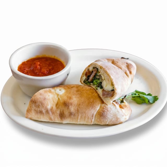 Traditional Stromboli.