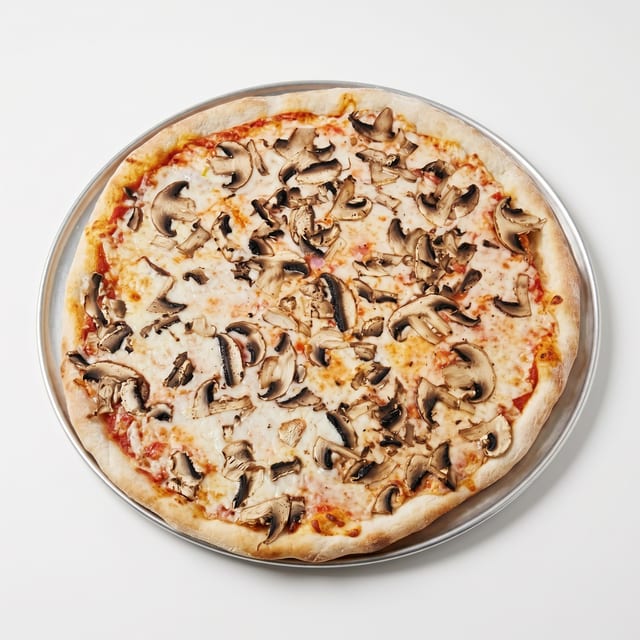 Mushrooms Pizza.
